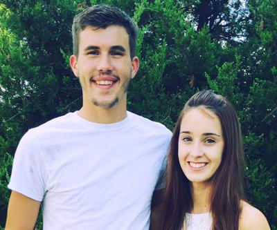 Megan Randolf  and Aaron Butler