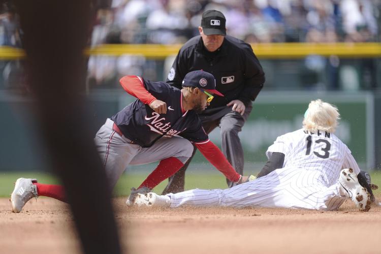 Nationals Rockies Baseball