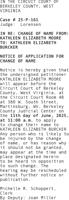 Name Change Case # 25-P-161 - PREPAY