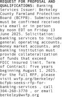 RFP Banking 2025